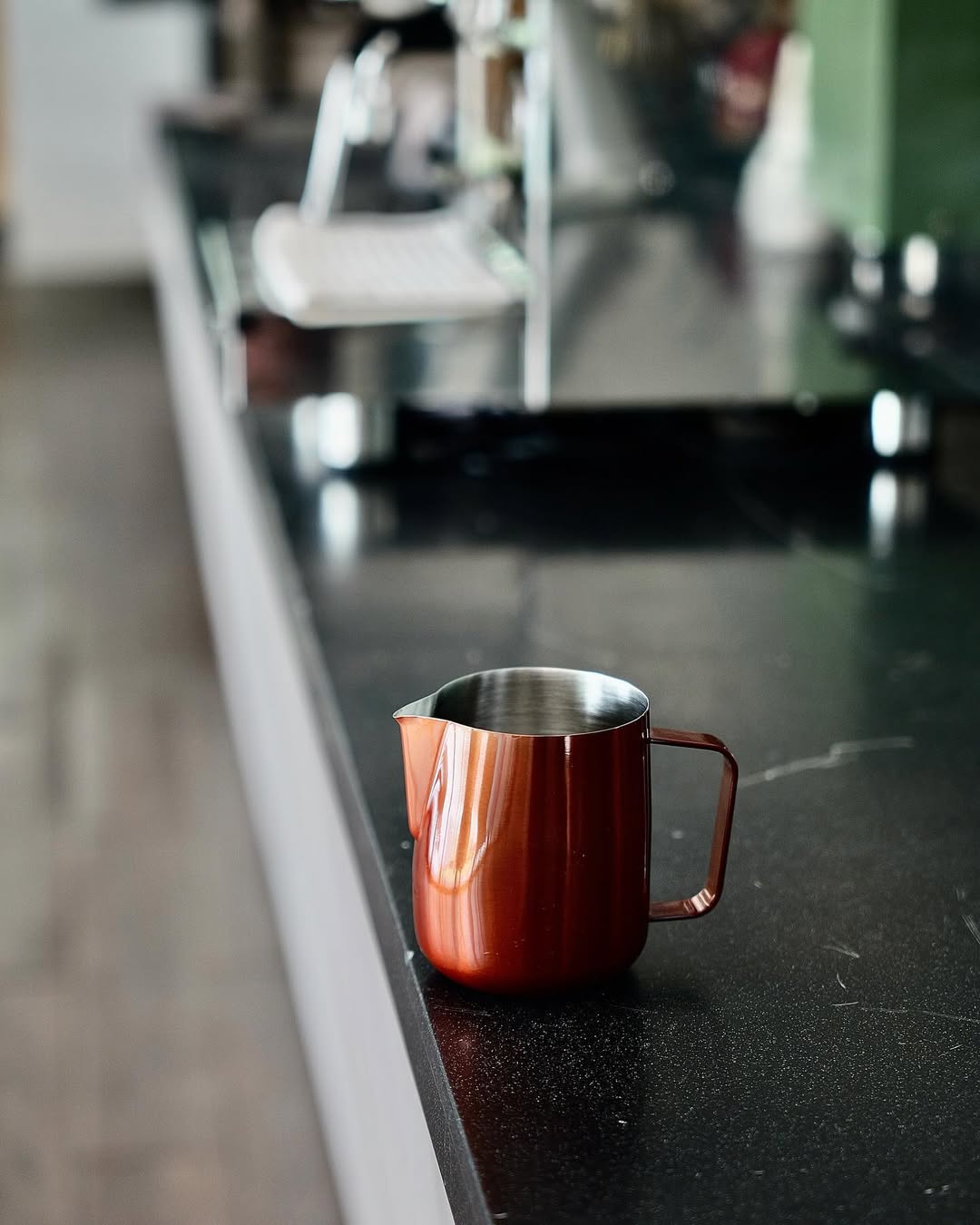 600mL Red Latte Art Milk Jug - #30 Competition "THAMES X WPM"