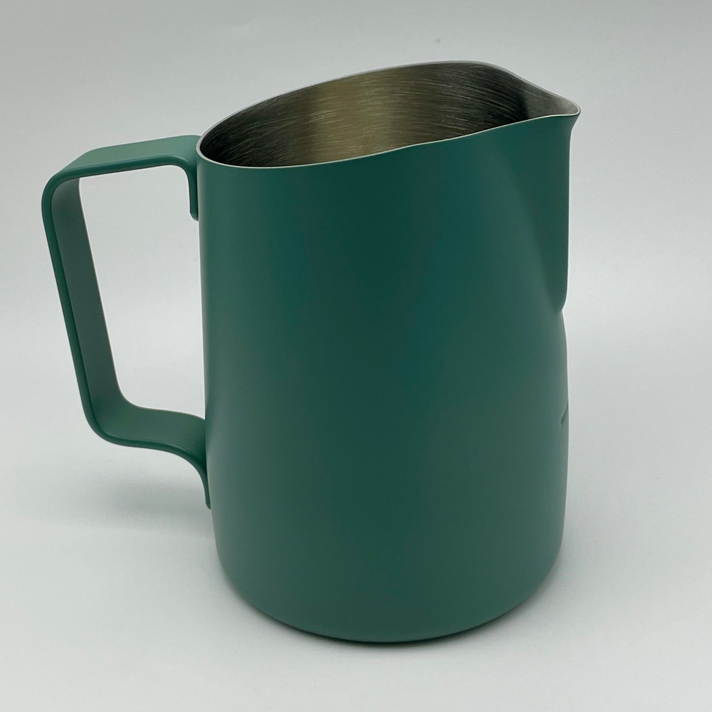 450mL Forest Green Latte Art Jug - #07 Sharp
