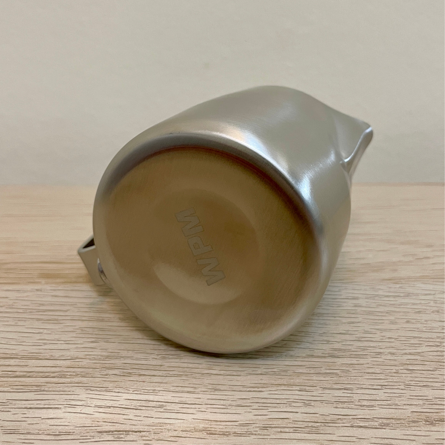 300mL Brushed Steel Latte Art Jug - #07 Sharp - Homey Koffee