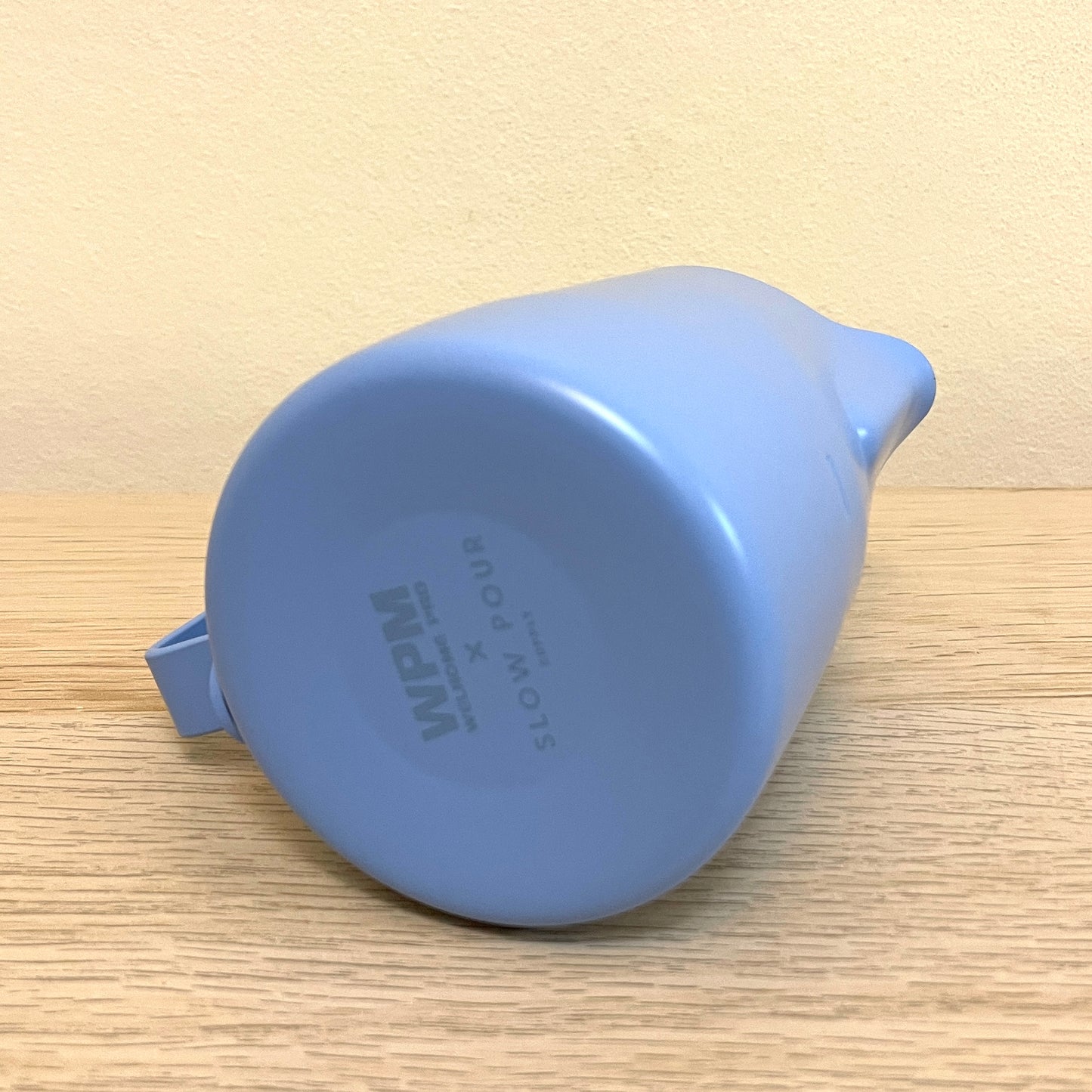 450mL Sky Blue Latte Art Jug - #22 Slow Pour Supply x WPM