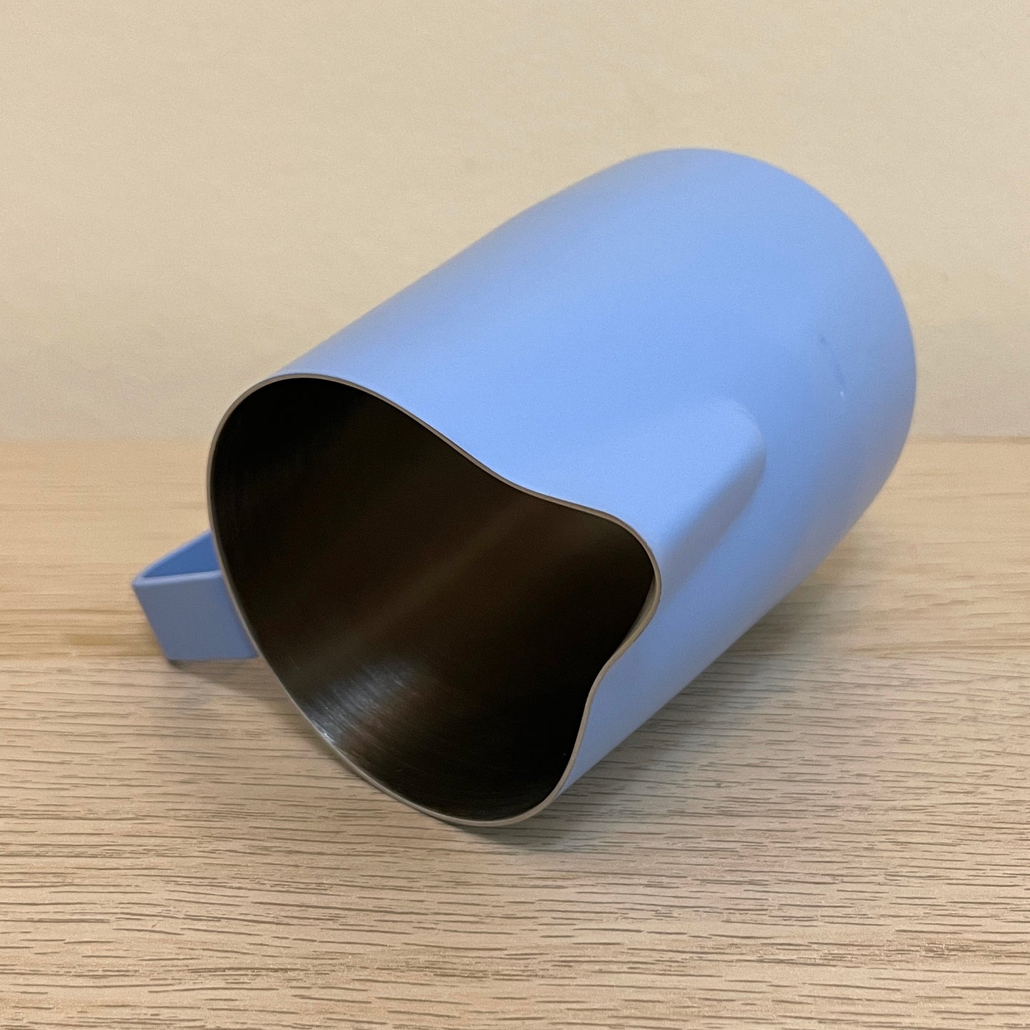 450mL Sky Blue Latte Art Jug - #22 Slow Pour Supply x WPM