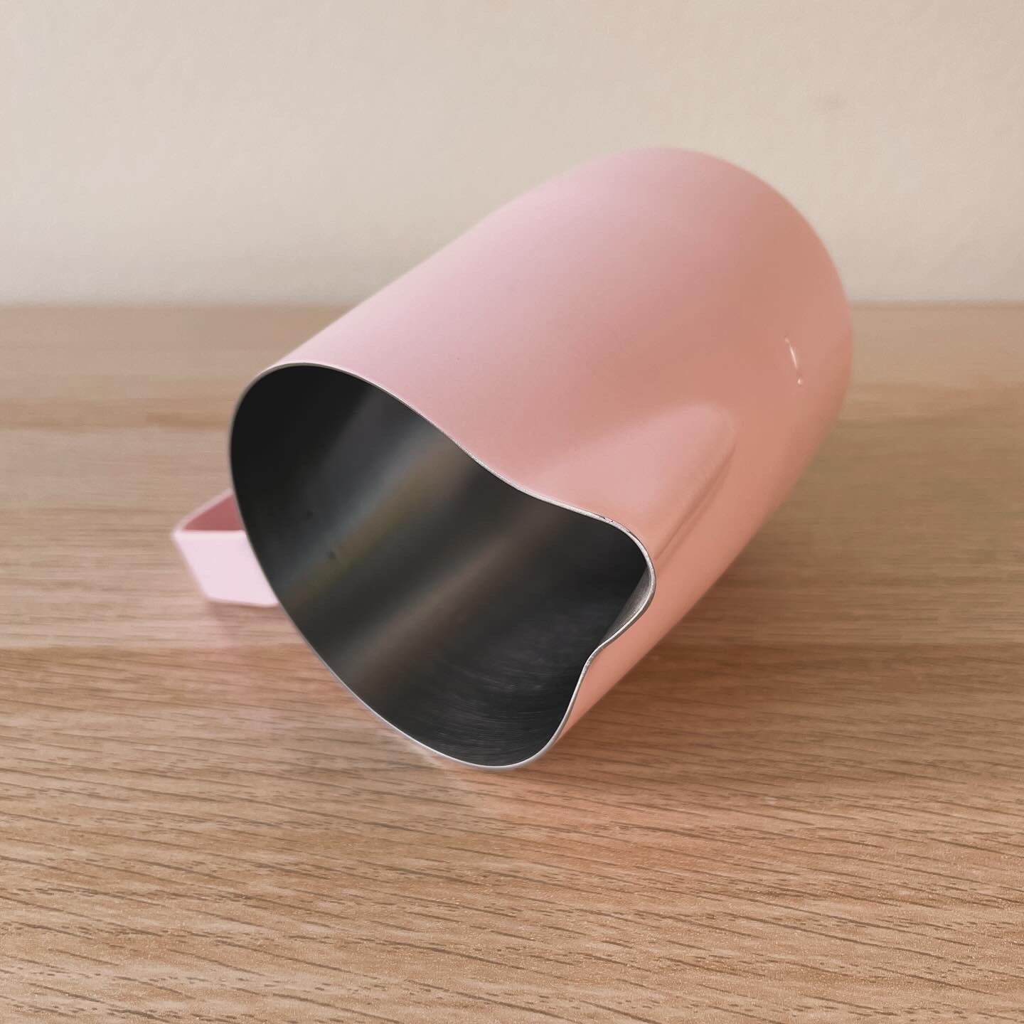 450mL Peony Pink Latte Art Jug - #06 Round