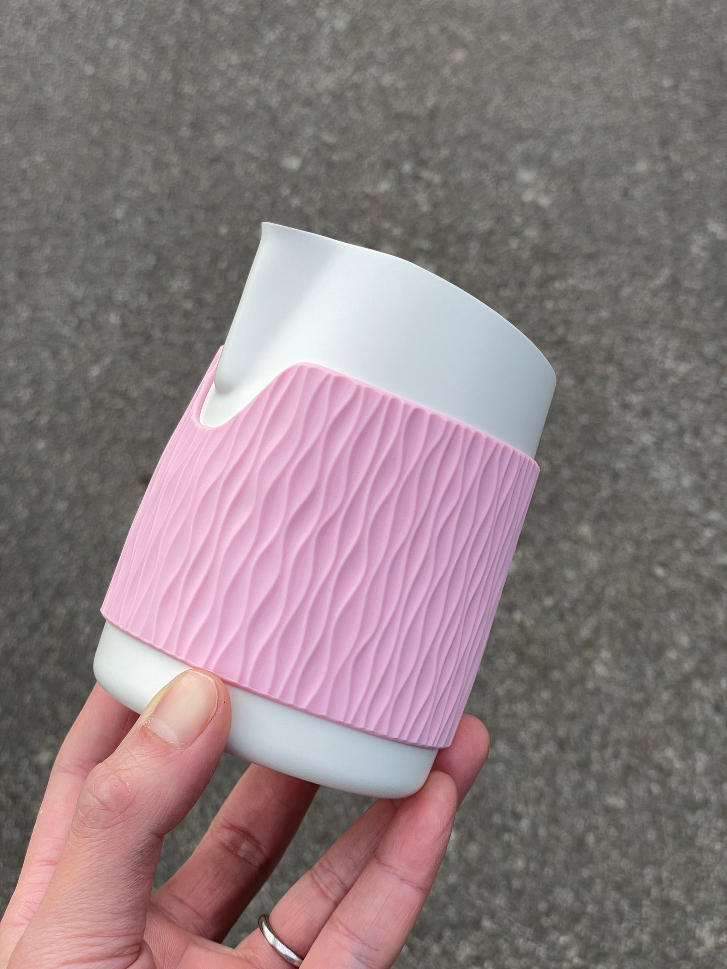 Customisable Handleless Latte Art Jug - #06 Round