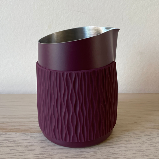450mL BlackBerry Latte Art Handleless Jug - #06 Round - Homey Koffee