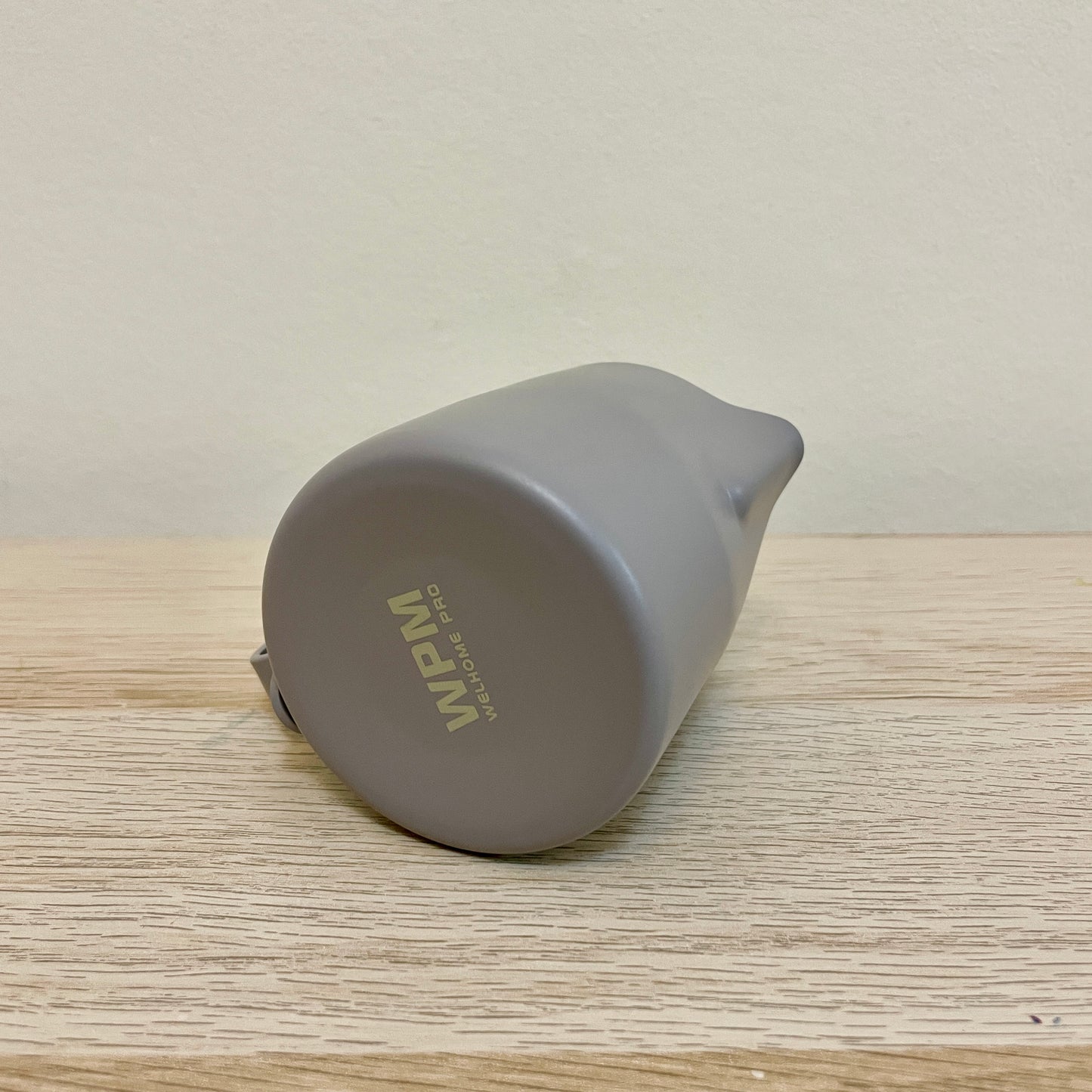 300mL Cinder Grey Latte Art Jug - #06 Round - Homey Koffee