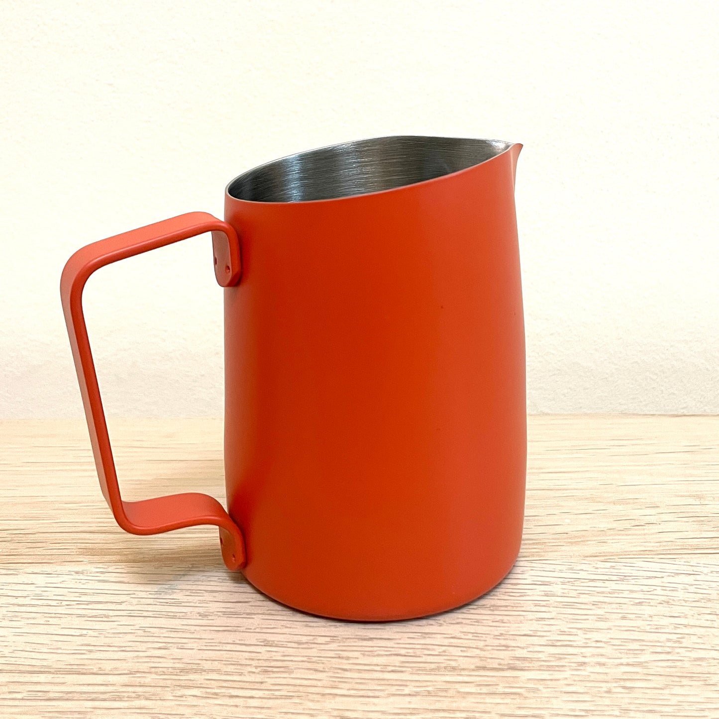 450mL Orange Latte Art Jug - #07 Sharp - Homey Koffee