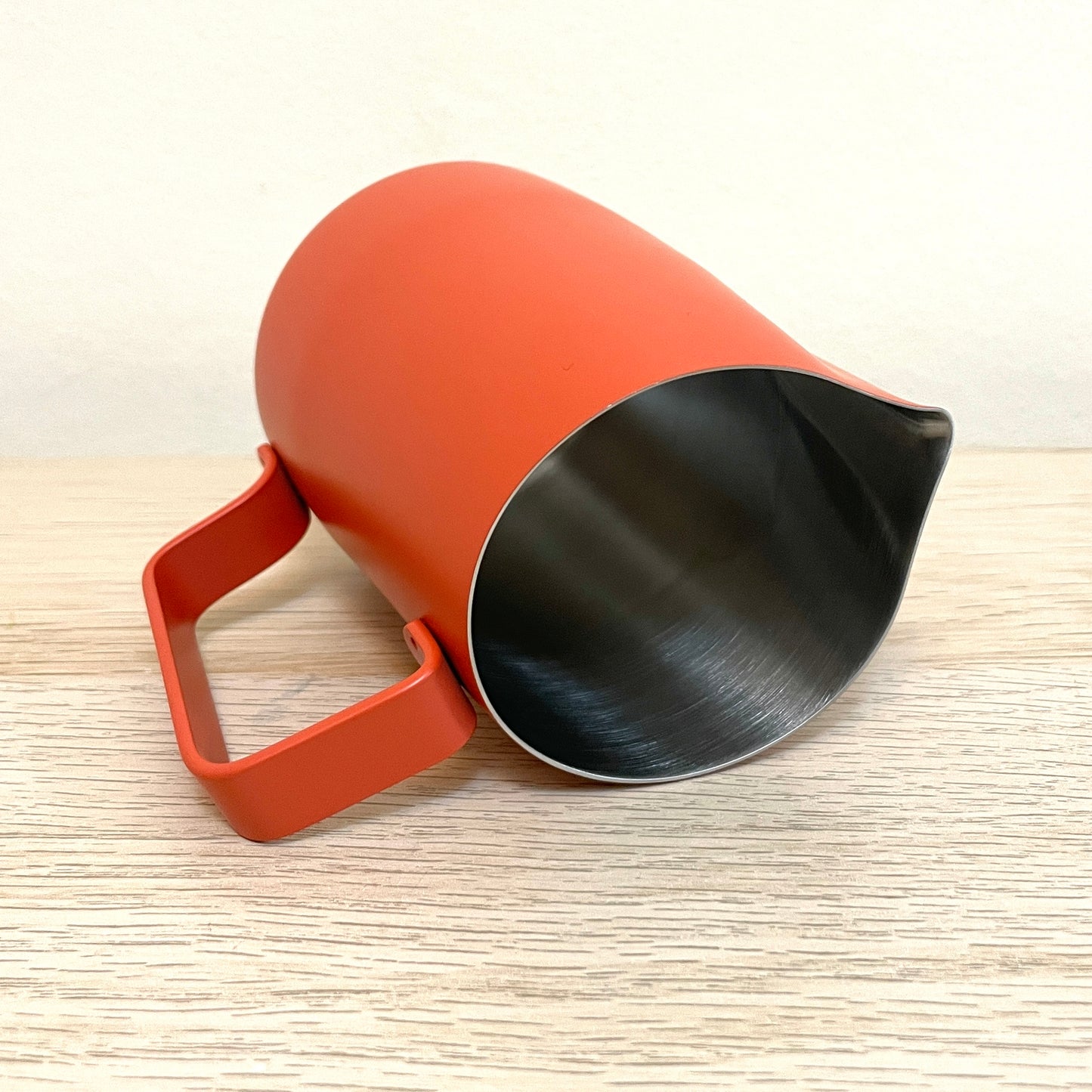 450mL Orange Latte Art Jug - #07 Sharp - Homey Koffee