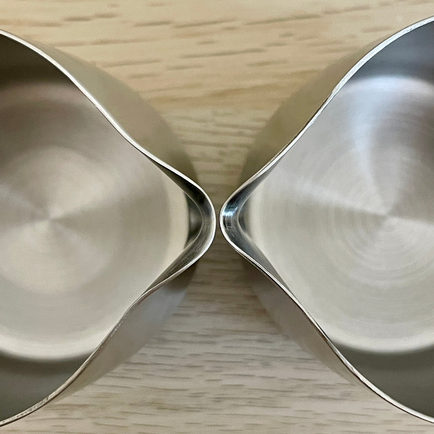 300mL Brushed Steel Latte Art Jug - #06 Round - Homey Koffee