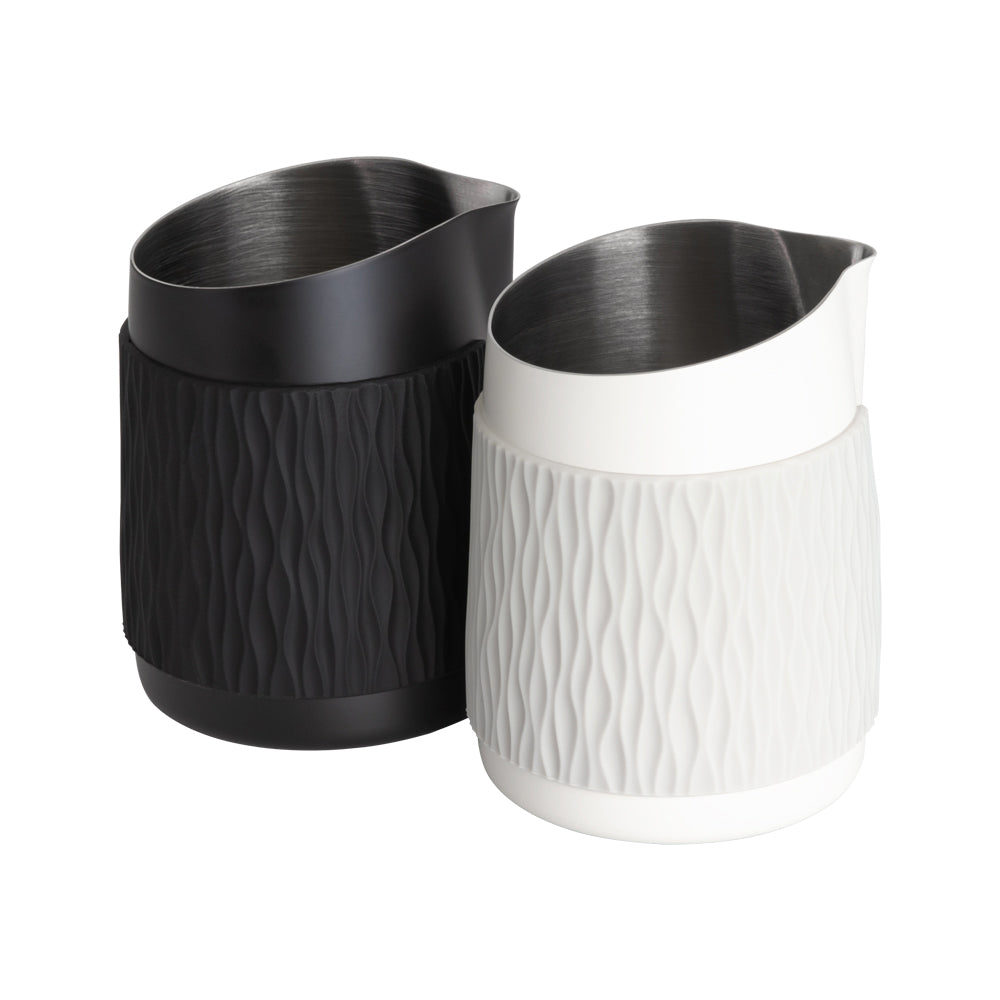 450mL Handleless Latte Art Jug - #06 Round - Homey Koffee
