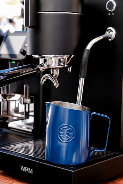 500mL Dark Blue Latte Art Milk Jug - #06 Round Spout (LIWEI)