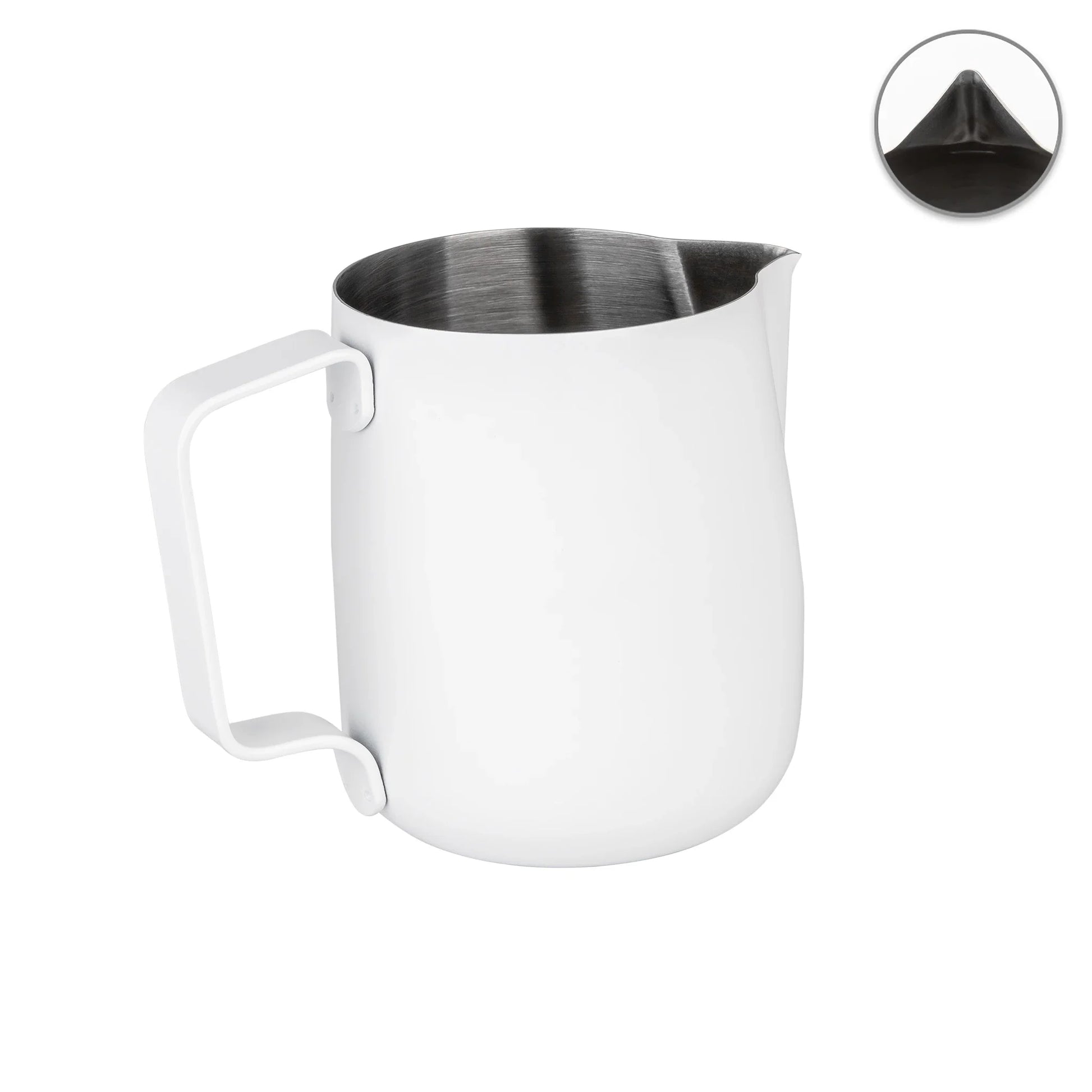 500mL White Latte Art Jug - #30 Competition - Homey Koffee