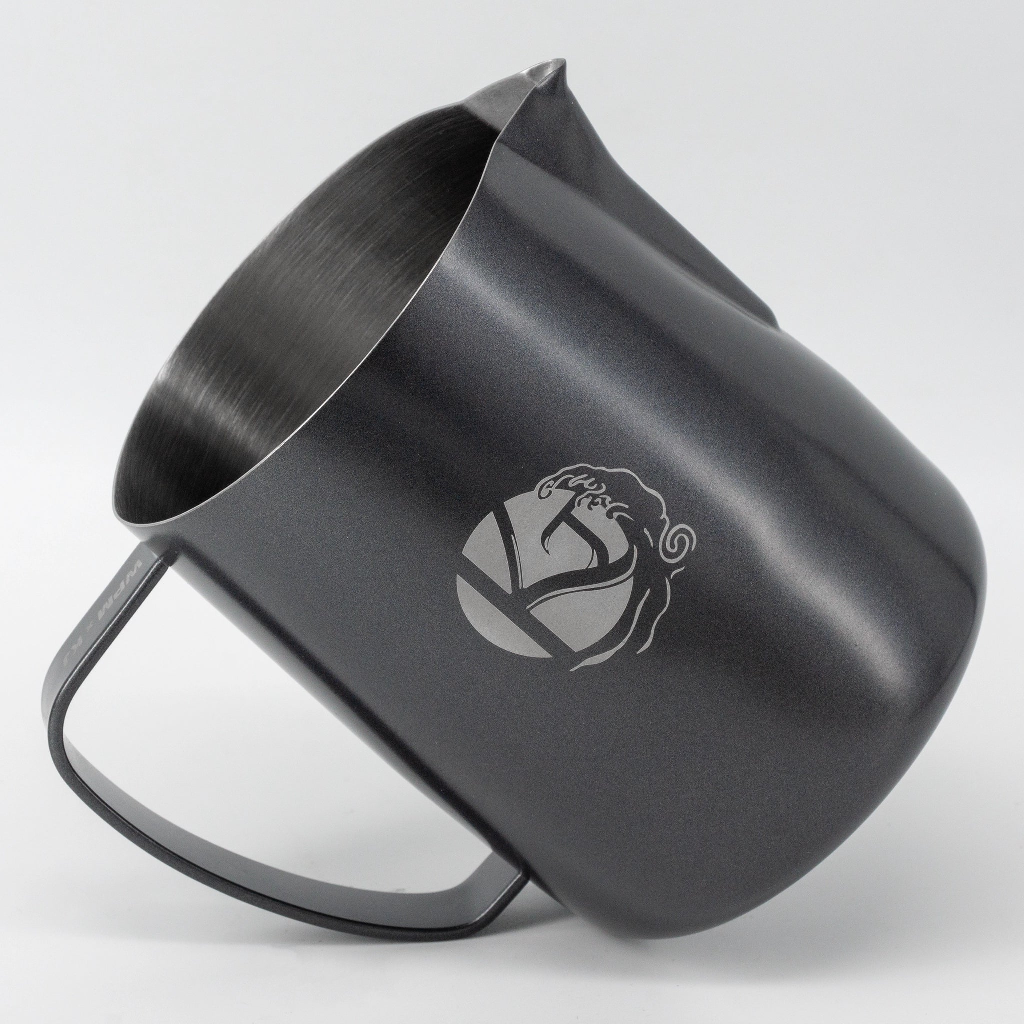 600mL Titanium Black Latte Art Jug - KJ x WPM #67 – Homey Koffee