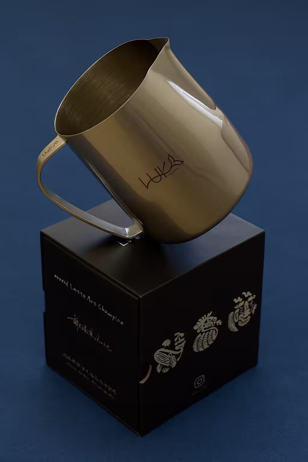 600mL 2024 WLAC Champion - Luke Latte Art Jug "LS x WPM"
